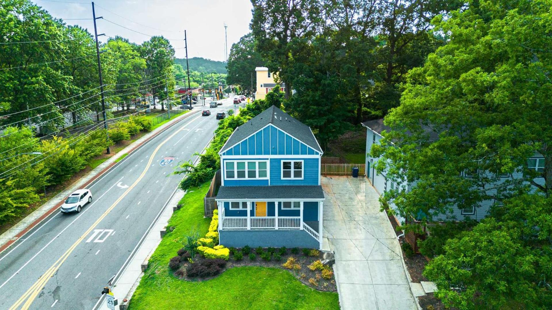Large Modern Home Centrally Located With Hot Tub Atlanta Exterior photo